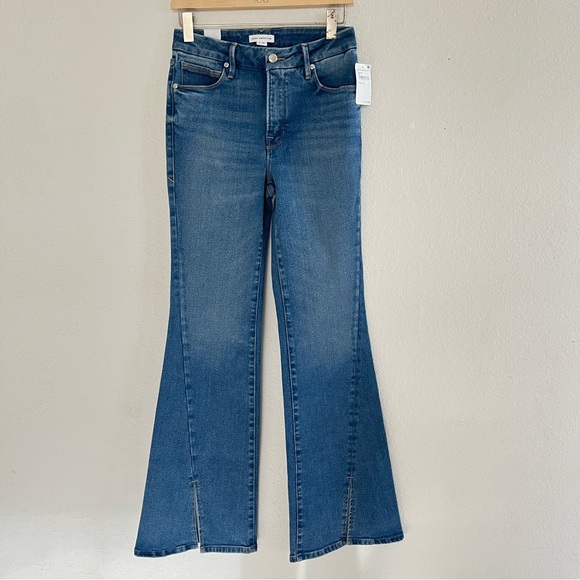 NWT Good American Good Legs Indigo Flare Jean Size 2 - Picture 5 of 7